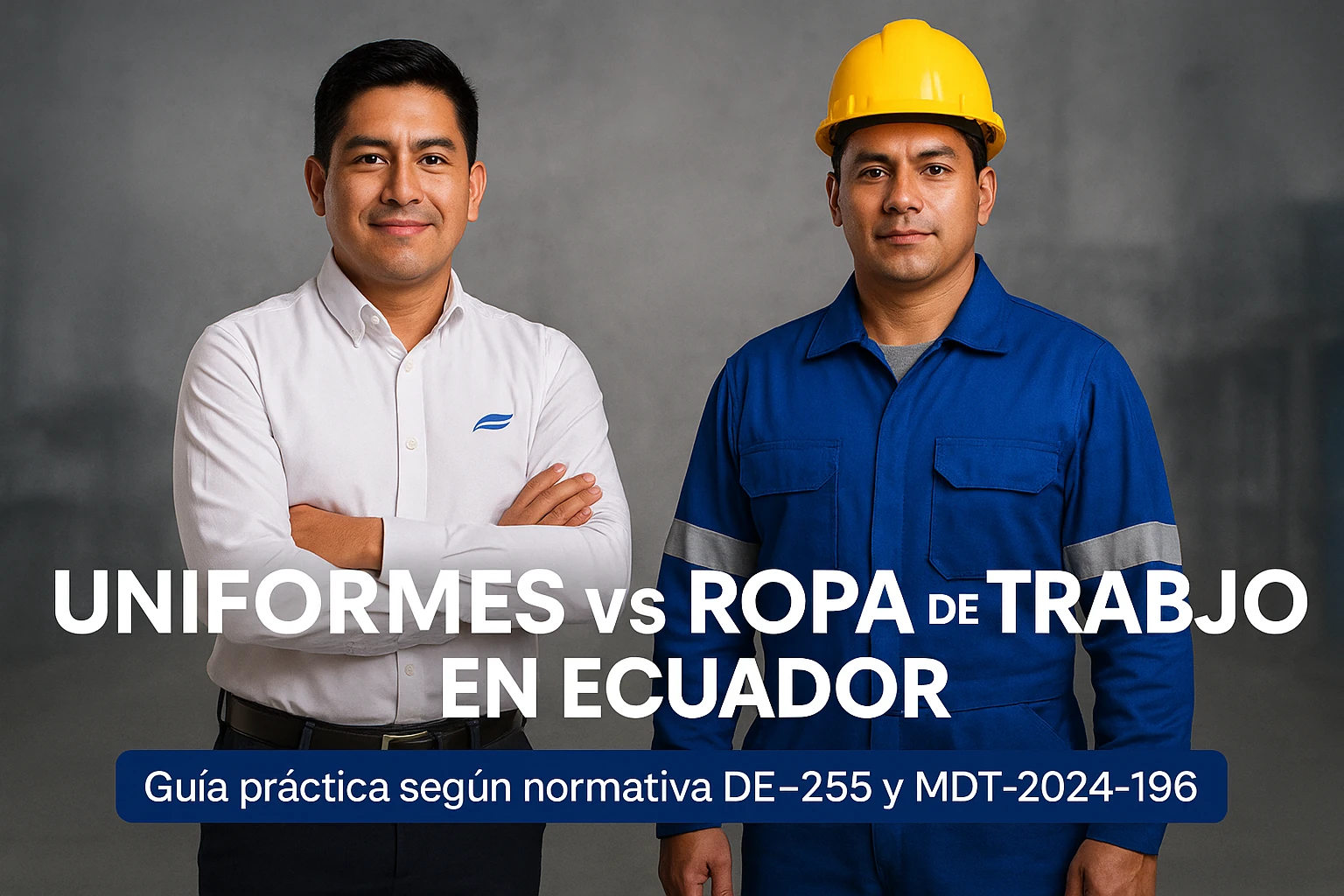 Diferencias entre Uniformes covencional y Ropa de Trabajo: Guía Completa con Enfoque en la Normativa Ecuatoriana