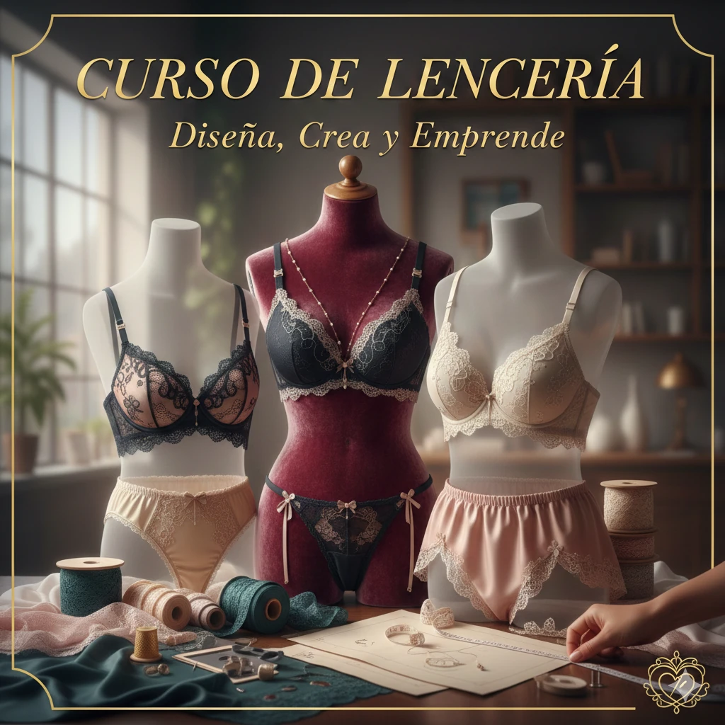 Curso de lencería - Ropa interior femenina