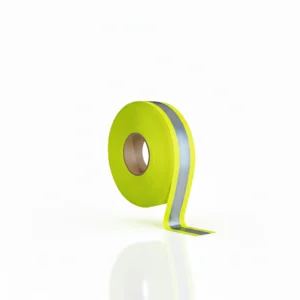 Cinta reflectiva Bicolor ANSI 107 color verde y naranja fluorescente